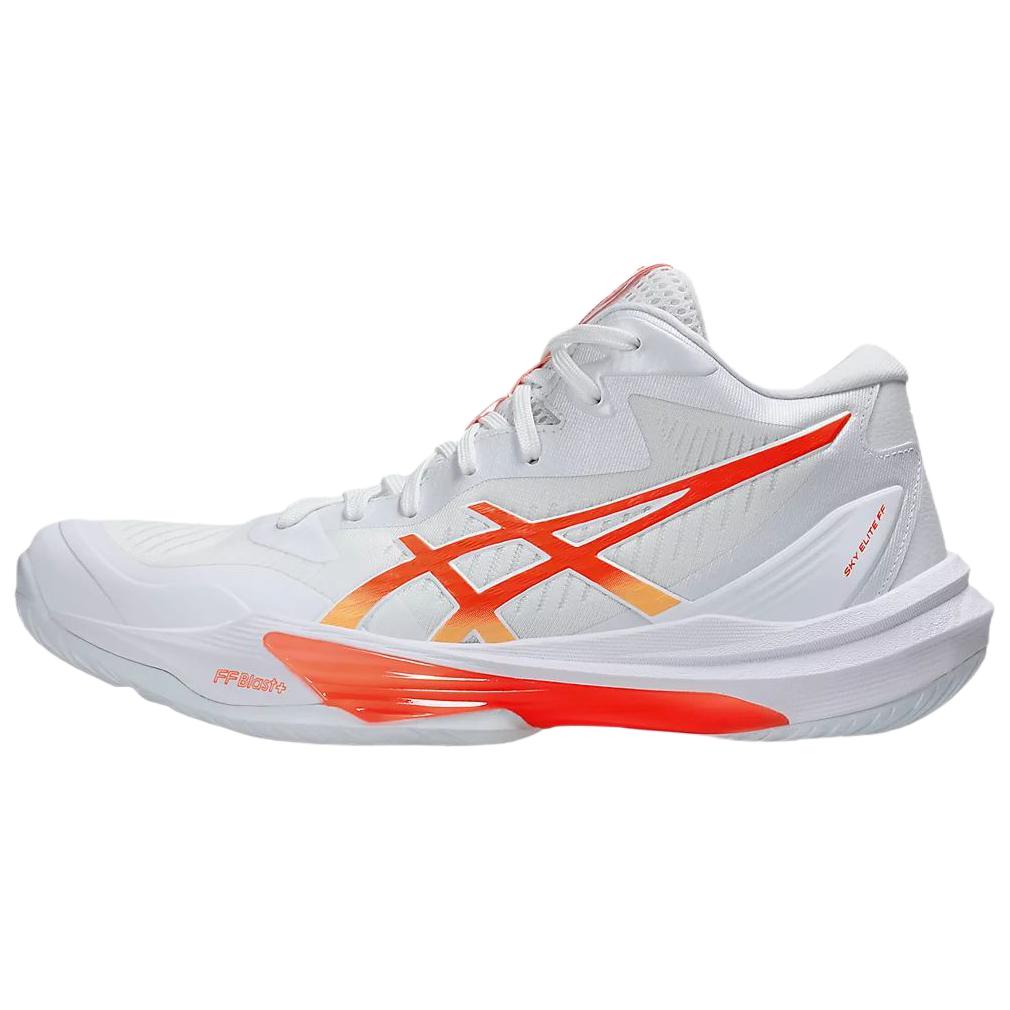 

ASICS SKY ELITE FF MT 3 Support Volleyball Shoes Women s White Red Sneakers 1052A076-104 41.5