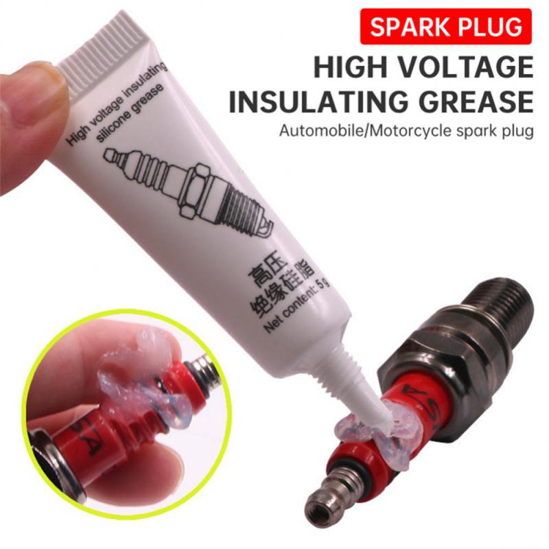 1~10PCS Automobile Spark Plug High Voltage Insulating Grease Ignition Coil Silicone Grease High And Low Temperature Corrosion