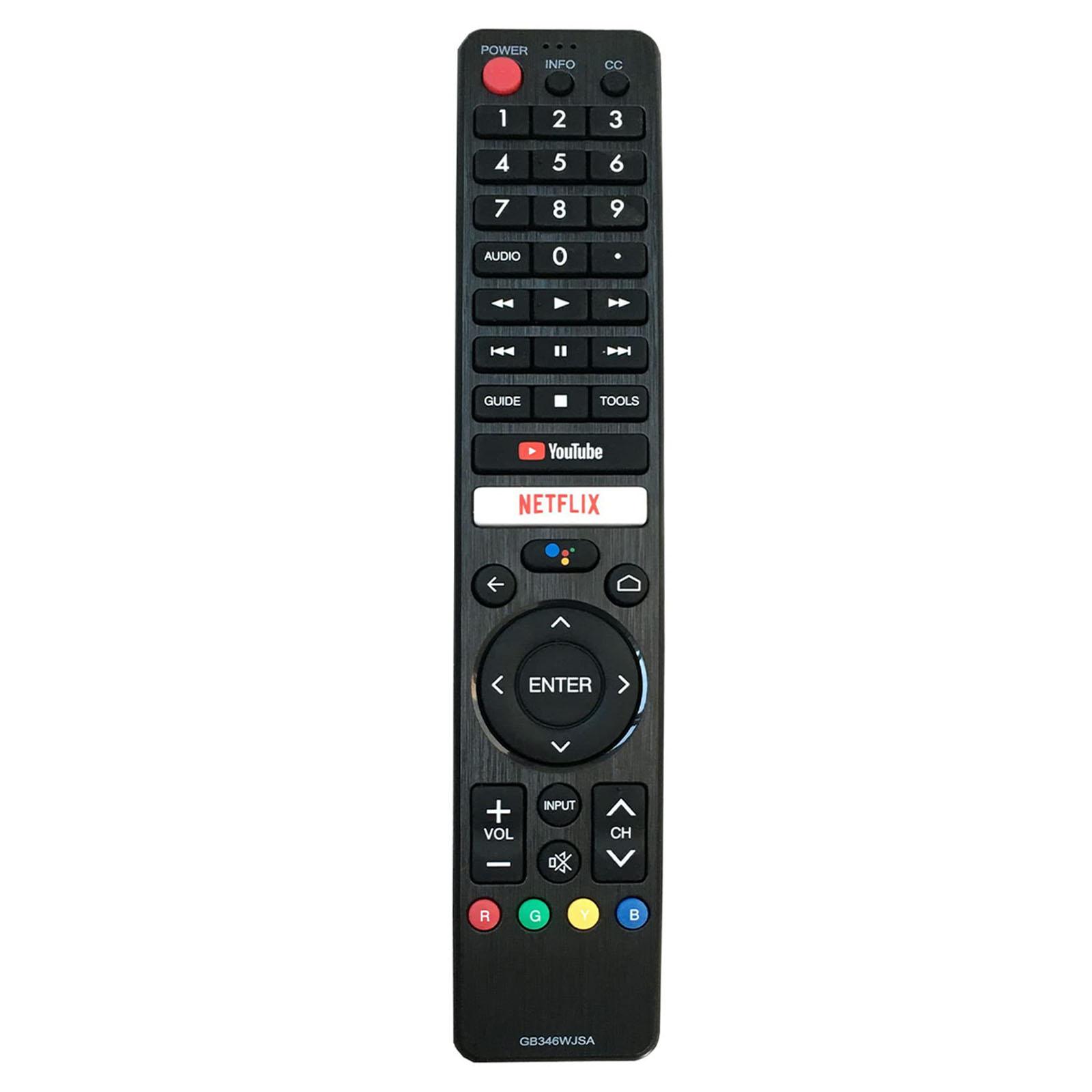 

GB346WJSA TV Replacement Remote for Sharp Television Plastic Remote Control A