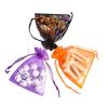 Halloween Pumpkin Candy Gift Bags – Transparent Gauze for Chocolate and Treats