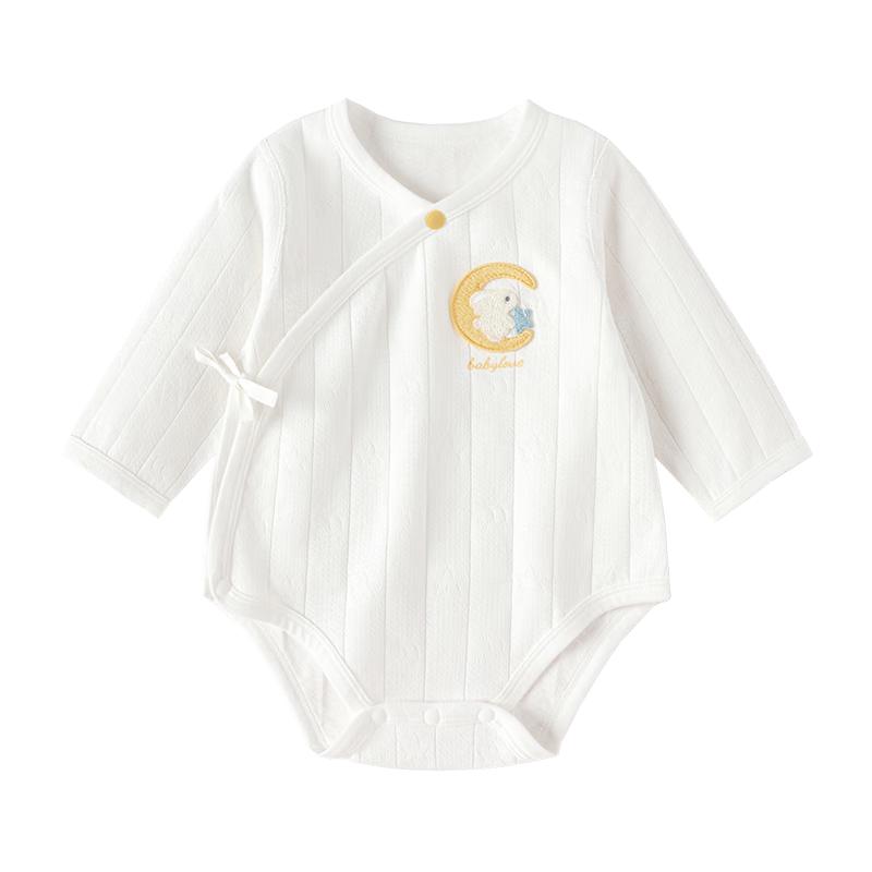 Babylove Pure Cotton Long-Sleeve Newborn Romper 52