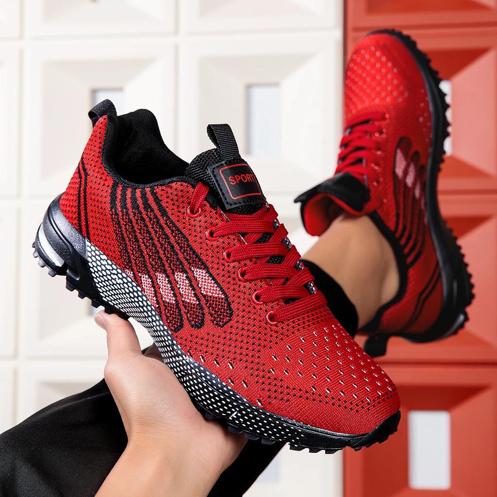 Fashion Jogging Sneaker Mens Running Shoes Wear Resistant Breathable Mesh Athletic Men Non Slip Casual Sports Shoes for Men Zapatillas