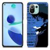 Carcasa de telefon Space Cowboy Bebop pentru Xiaomi Mi 11 Lite NE 11i 10T 11T Pro A2 A3 Lite POCO F3 M3 M4 C31 X3 Pro NFC GT Husa neagra