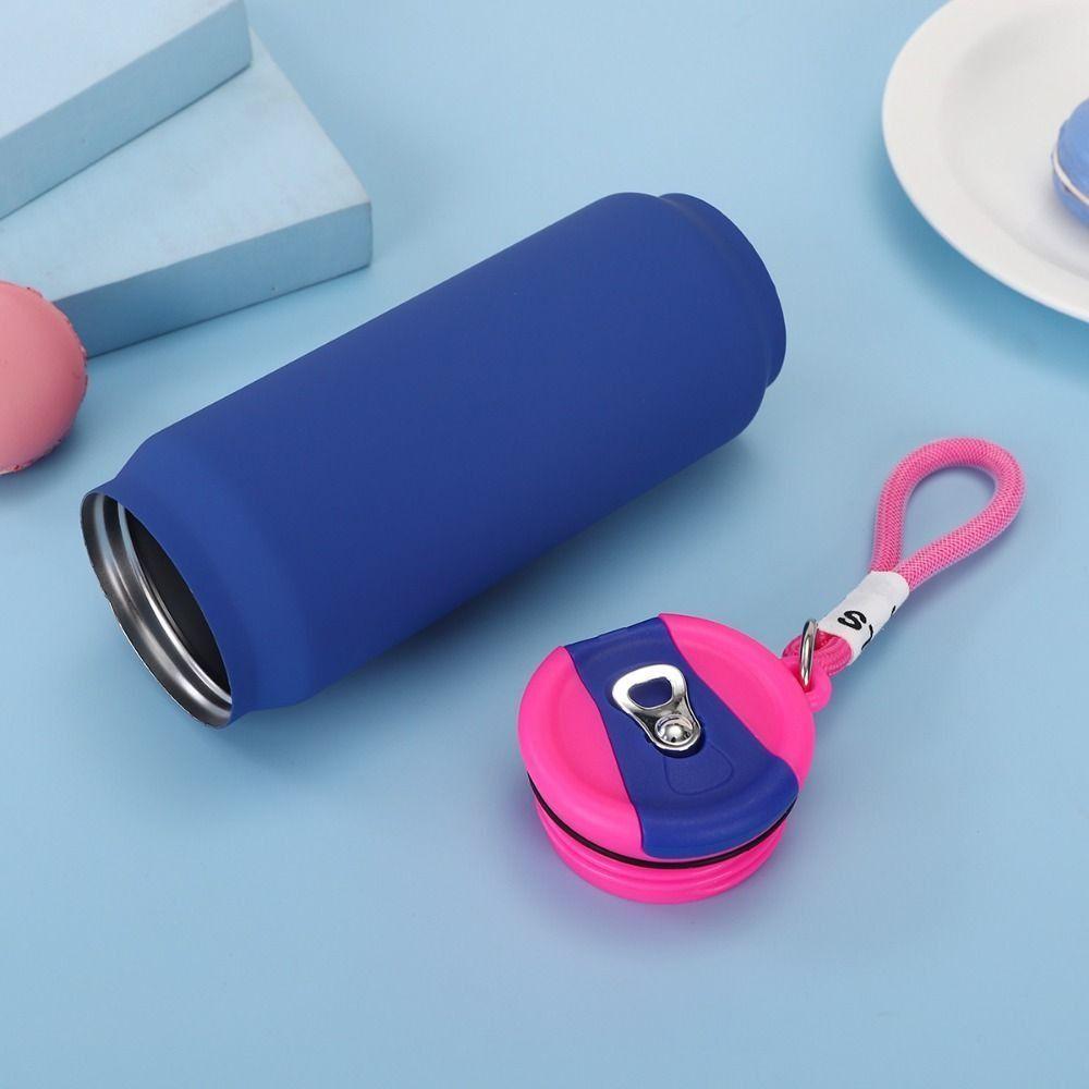 Wide Mouth Sport Thermos Cup 500ML Vacuum Flask Reusable Insulated Water Bottle  Kitchen Supplies