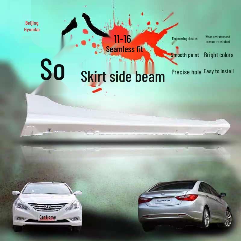 

Совместимые юбки для Hyundai Sonata 8-го и 9-го поколений: Боковая и нижняя балка Sonata 8 Right Co-Driver Without Paint