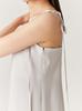 Back-open I-line Cami Dress FWFO251011LGRY1