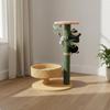 Cat Structure with Scratching Posts Easy To Install Pet Furniture Space-Saving