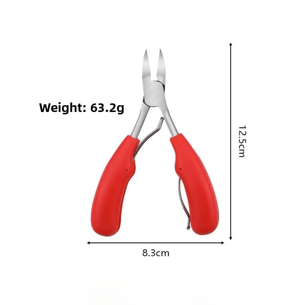 New Nail Clipper Set for Groove Toe Nail Clipper Foot Trimmer Eagle Beak Household Pointed Nose Dead Skin Pliers