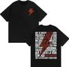 Dani Martin La Montana Rusa Album Merch T-Shirt Herrenkleidung Harajuku Hip Hop Street T-Shirt Baumwolle Lockere T-Shirts