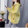 Spring Autumn Lightweight Lazy Style Loose Versatile Hoodie Jacket Trendy