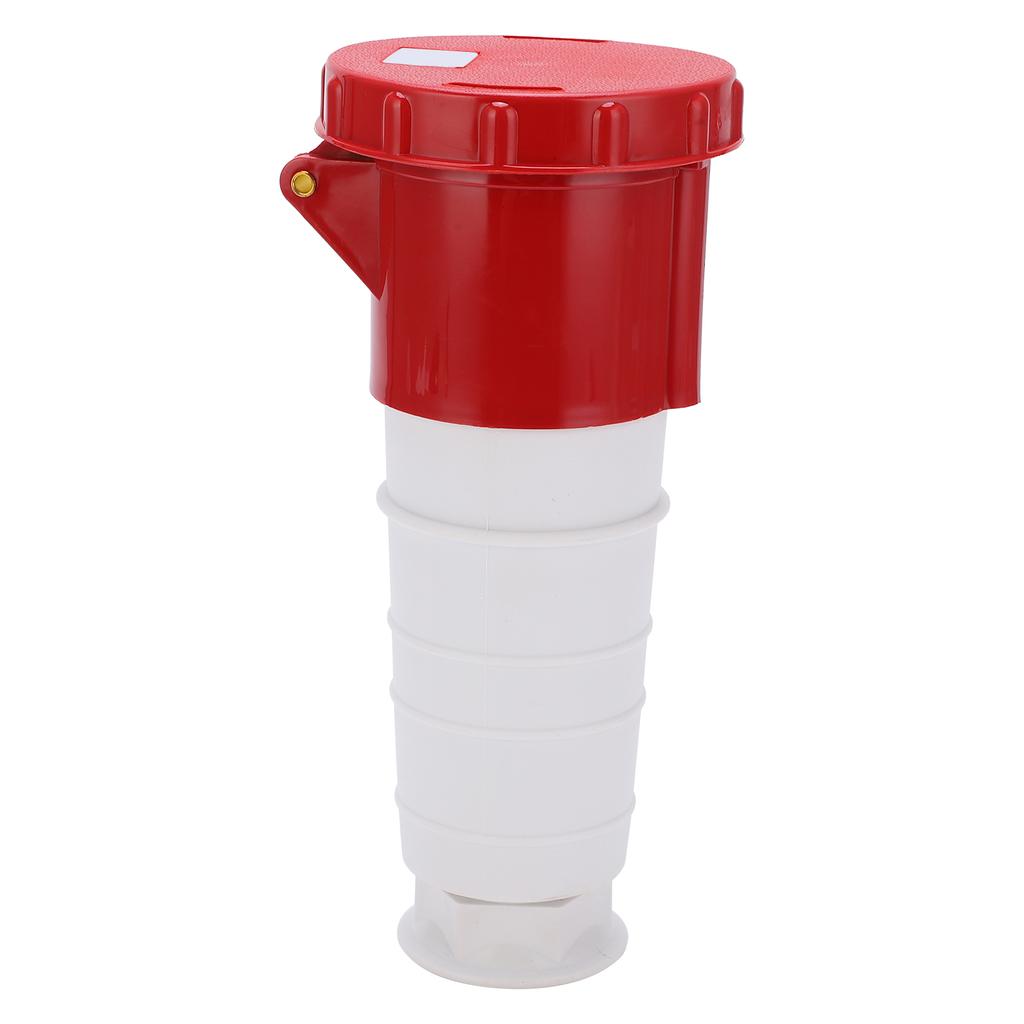 63A 4Pin Industrial Power Connector 3 Phase 4 Wires IP67 Waterproof 380 415V 3P+E