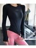 Women's Quick-Dry Long Sleeve Yoga T-Shirt: Slim Fit Running & Training Top