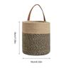 Rope Woven Baskets for Organizing Woven Rope Storage Basket Multifunctional Toy Basket for Desktop Nursery Office Bathroom Books