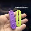 Slider Mechanical Mini Fidget Magnetic Push Card Pushing Plate Haptic Edc Sensory Stress Easing Toy 3D Printed Anti Anxiety