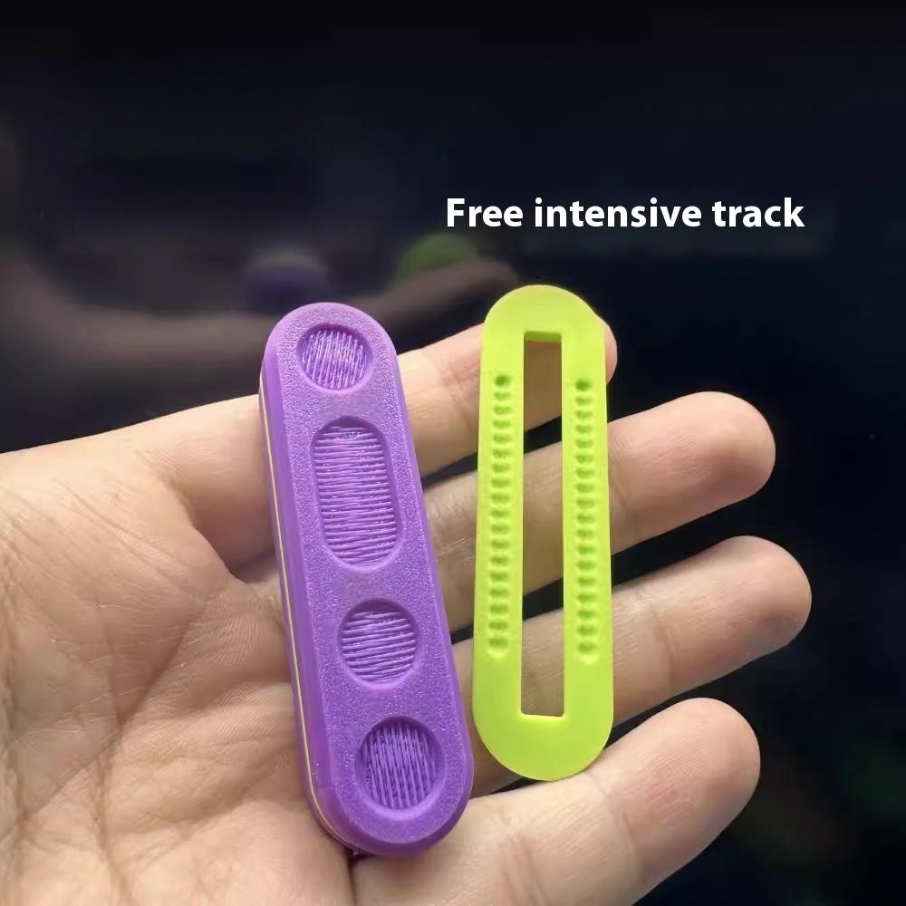 Slider Mechanical Mini Fidget Magnetic Push Card Pushing Plate Haptic Edc Sensory Stress Easing Toy 3D Printed Anti Anxiety