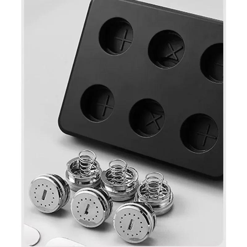 High Pressure Rainshower Head Magic Water Flow Rainfall Shower Head Mini Top Spray Water- Saving Shower Bathroom Accessories