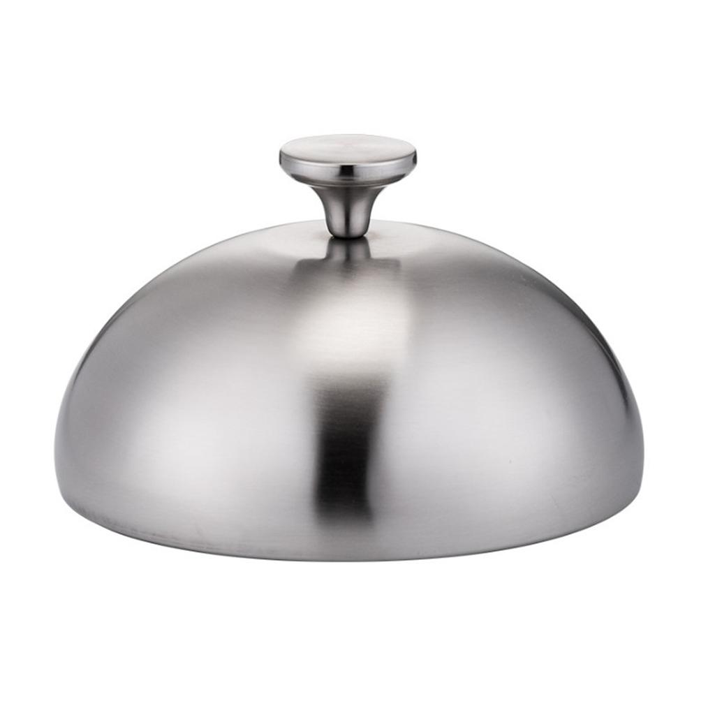Kupolock i Rostfritt Stål för Matlagning och Matsskydd Lämplig för Grillning HemmaMatlagning och UtomhusSamlingar