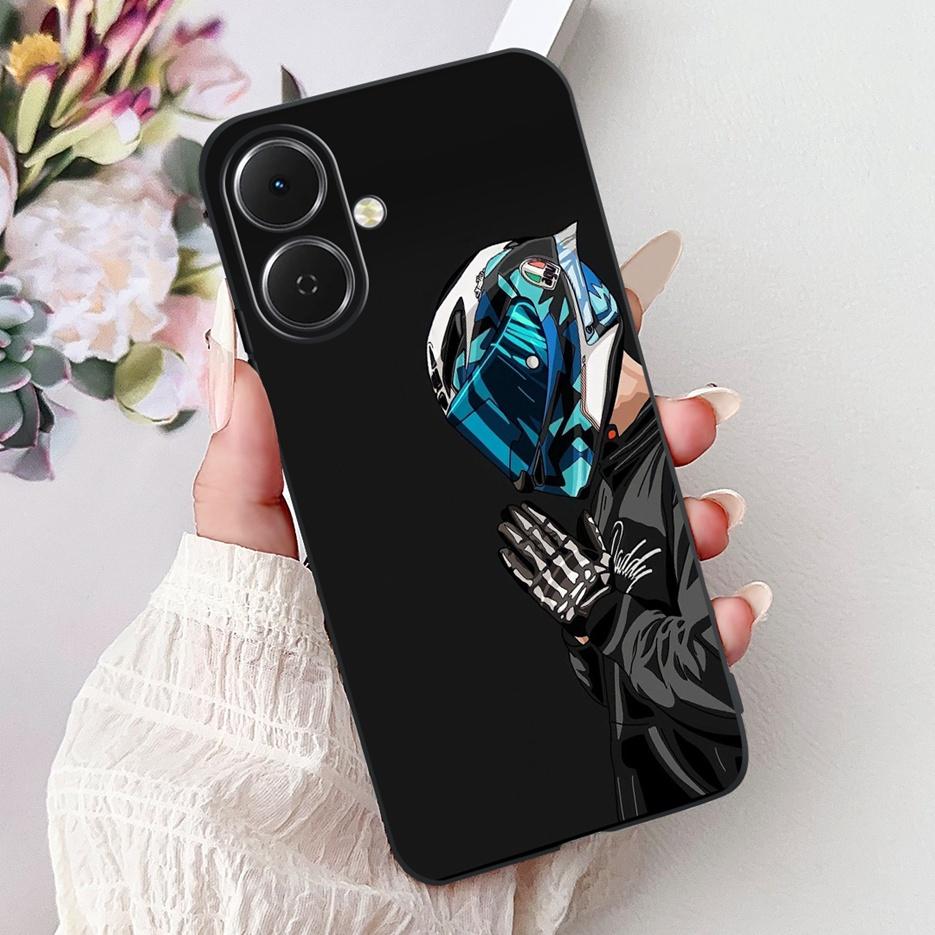 For Tecno Spark GO 2 Case LJ7 Popular Painted Cover 6.67'' Soft Silicone Phone Case For Tecno Spark Go2 SparkGo2 Back Cover Bags