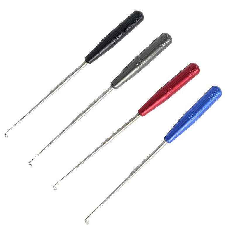 Stainless Steel Fish Hook Remover Deep Throat Dehooker with Aluminum Alloy Handle