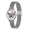 Authorized Dealer Olivia Burton Watch Ladies ob24000127 Signature 28mm Butterfly Ultra Slim Silver Mesh Watch [OLIVIA BURTON]