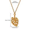Stainless Steel Elegant Necklace For Women Girl Birthday Gold Color Flower Charm Geometry Hollow Choker Collars Jewelry Her Gift