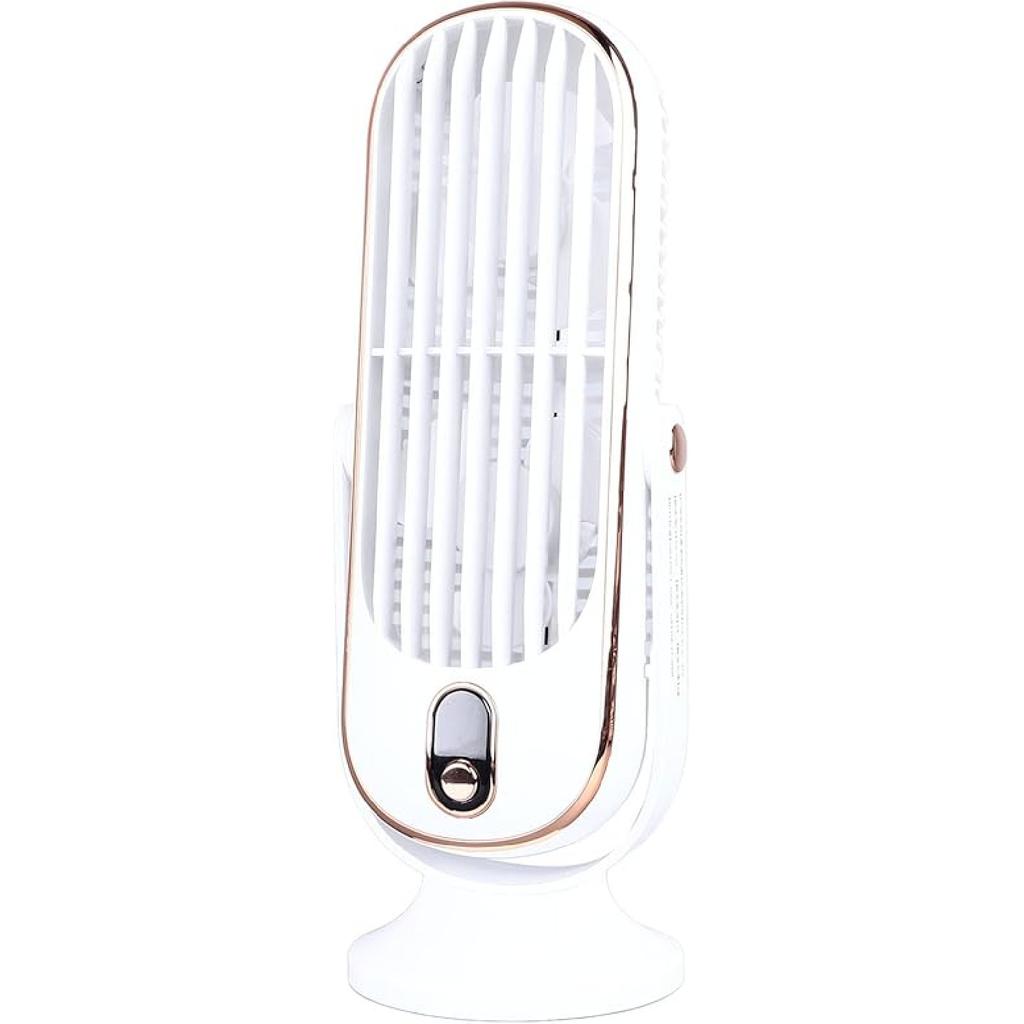 Table Tower Fan Portable USB Electric Cooling Fan with 5 Speeds Brushless Motor Standing Fans for Car Home Office ()