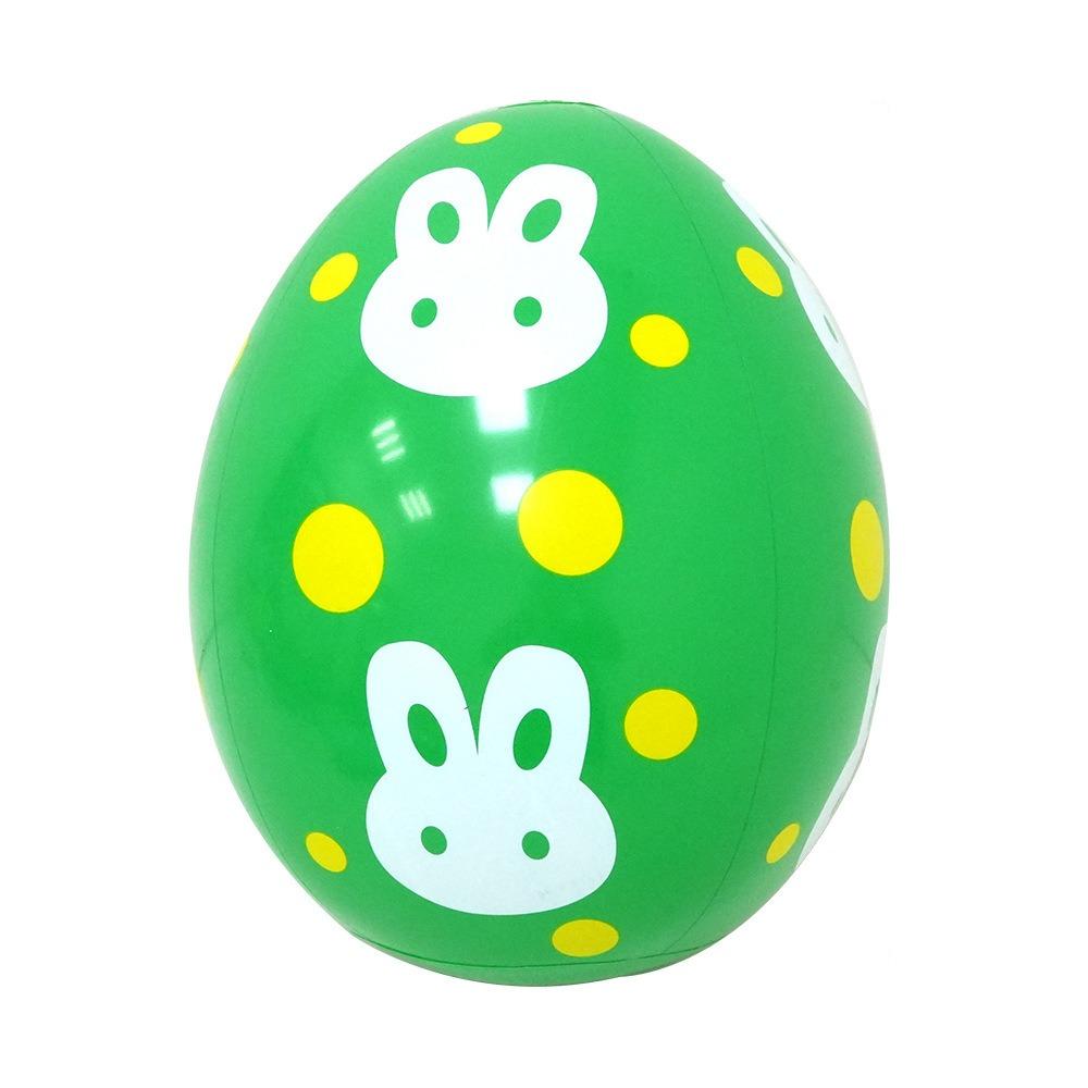 Safe Easter Inflatable Rabbit Cute Inflatable Easter Eggs Easter Rabbit Eggs Balloon  Garden Decor