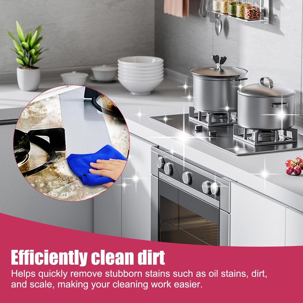 Multi-functional Kitchen Cleaning Powder Deep Cleaning Kitchen Hood Stove Faucet Stubborn Dirt Stains