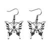 Hängeohrring Libelle Schmetterling Vintage Schmuckzubehör Ohrringgröße 18x19mm QE009