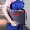 13/25 Pockets Accordion File Folder A4 Multi-Layer File Bag Portable Expanding File Box  Student