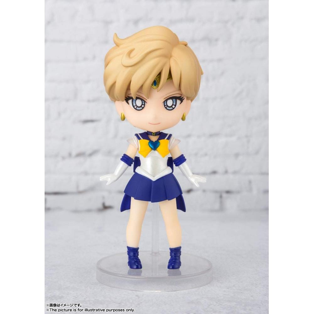 Figuarts mini Sailor Moon Super Sailor Uranus - Eternal edition - Přibližně 90 mm pohyblivá figurka z PVC a ABS BAS60990