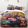 Duvet Cover Demon Slayer Kimetsu No Yaiba Kamado Nezuko Anime Polyester Bedding Set Duvet Cover Set Printed Cartoon Home Decor