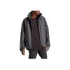 Adidas Striped Removable Hood Zip Fit Jacket Men Jacket Black IB1648