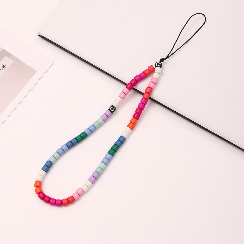 Elegantní perlový mašličkový korálkový řetízek na telefon a všestranná šňůrka pro ženy