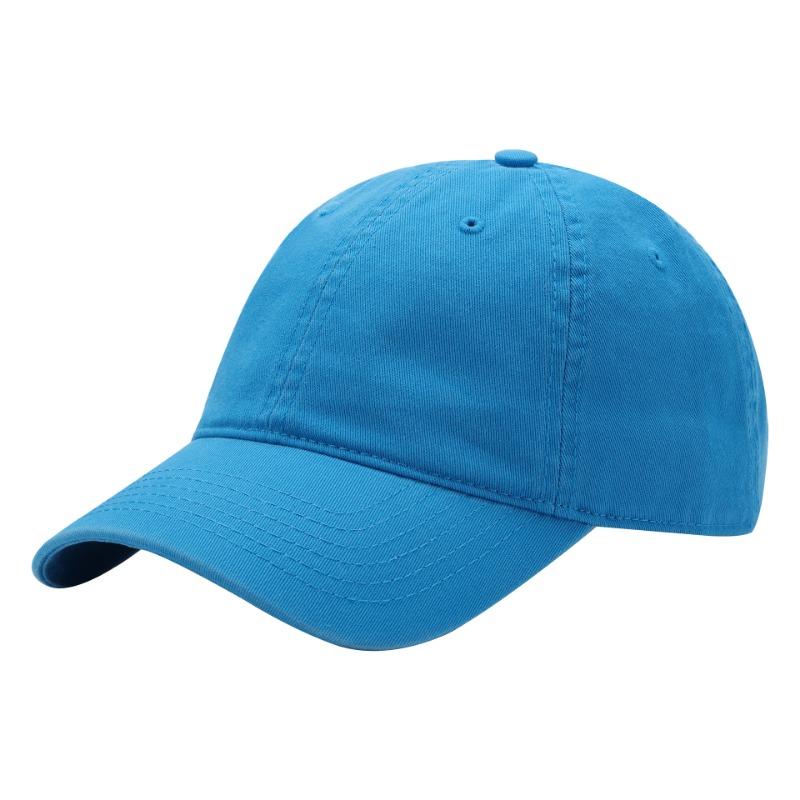Washed premium baseball cap combed cotton women's deep top big brim cap trendy casual sunscreen hat