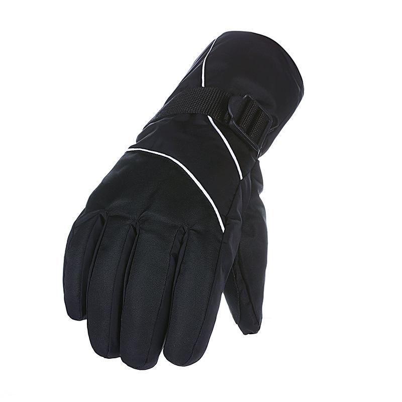 Winter motorcycle bicycle warm riding gloves men's and women's outdoor sports velvet windproof mountaineering ski gloves