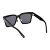 TF Logo su Gamba Specchiata Occhiali da Sole Quadrati Unisex Occhiali da Sole Neri FT1160K-5401A