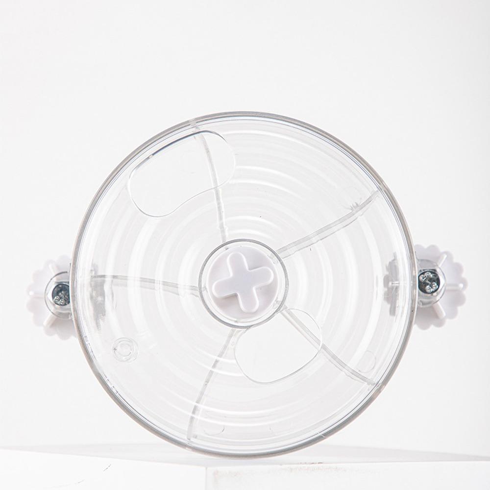 

5 Compartments Rotate Pet Parrot Toys Large Capacity Parrot Feeder For Small Animals прозрачный