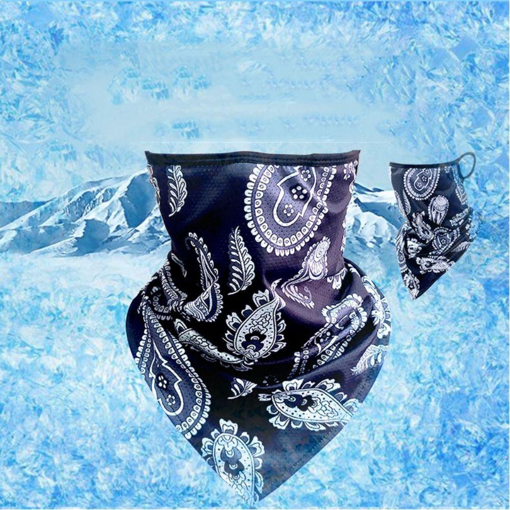 

Neck Protection Skull Summer Bike Cycling Bandana Neck Tube Scarf Ice Silk Mask Sun Protection Mask