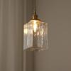 Japanese New Retro LED Glass Chandelier Hotel Bar Living Room Dining Room Study Bedroom Indoor Home Lighting E27