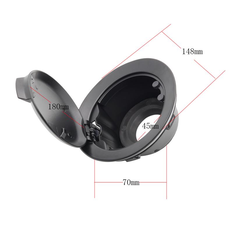 For 2008-2019 Dodge Challenger Fuel Gas Cover Tank Oil Cap Fuel Gas Door Vapor Edition 68250120AA