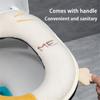 Universal Plush Warm Thicken Toilet Cushion Toilet Seat Cover Seat Mat Bathroom Aceesories