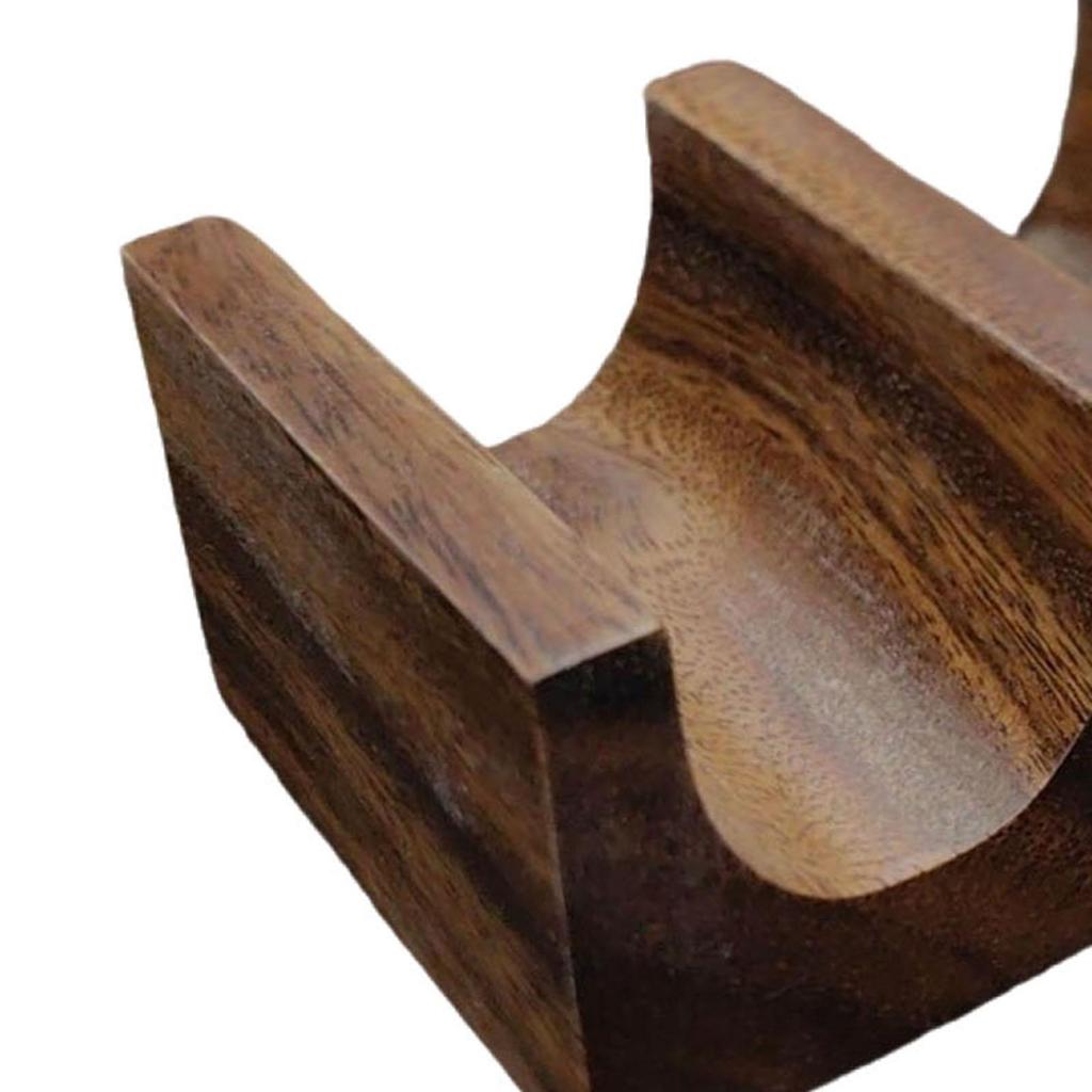 Wooden Tacos Holder Divider Food Display Serving Rack Stand Multipurpose Taco Rack for Parties Buffet Kitchen Table BBQ