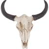 SEWACC Skull Decor Halloween Decor Cow Skull Wall Decor Resin Animal Wall Decors Hanging Pendant Crafts Ornaments Creative Halloween