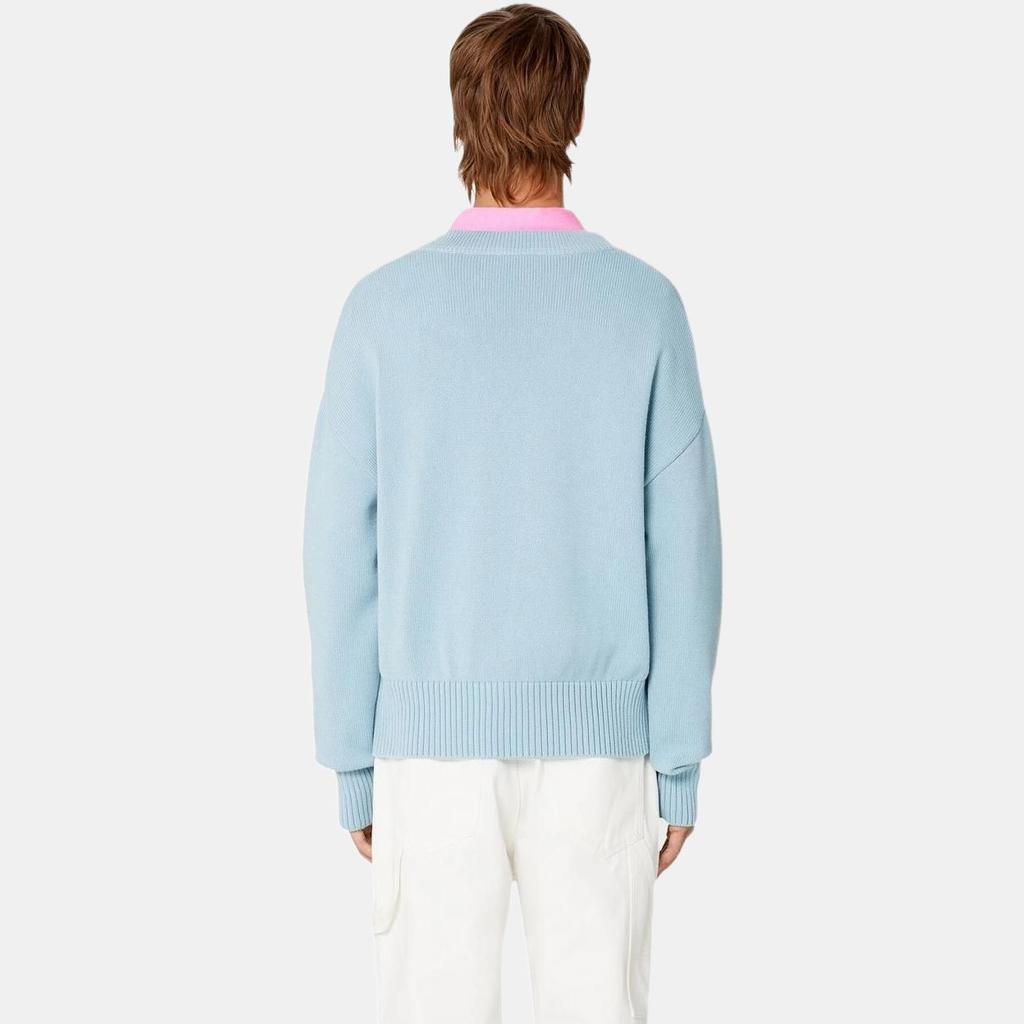 Ami Paris Ami De Coeur V neck Jumper UKS208016-464