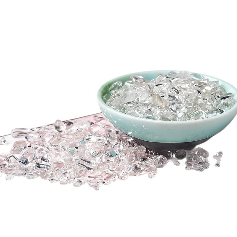 White Crystal Gravel for Purification and Demagnetizing Stone