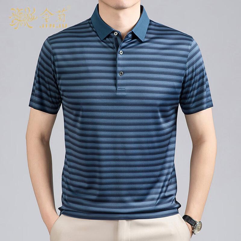 

Men s Luxury Cool-Touch Acetate Silk Blend Polo Shirt 105
