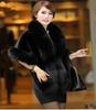 European & American Style Faux Fur Wedding Cape - Thick, Warm Faux Fox & Rabbit Fur Shawl for Women