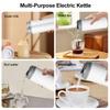 Portable Electric Kettle Mini Electric Kettle Tea Coffee Pot Anti-Scald Water Thermal Cup Keep Warm Hot Water Bottle for Travel