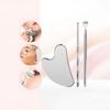 Coolkiss - Set of 3: Stainless Steel Face Scraping Tool + Eye Massager + Roller Massager
